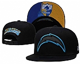 Los Angeles Chargers Team Logo Adjustable Hat GS (1),baseball caps,new era cap wholesale,wholesale hats